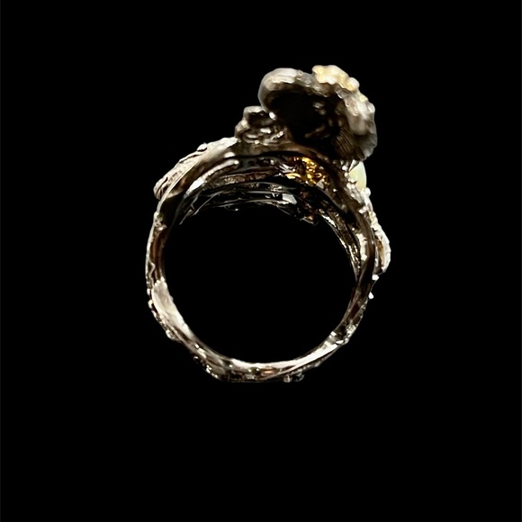 Magical sterling and opal ring - Picture 4 of 4